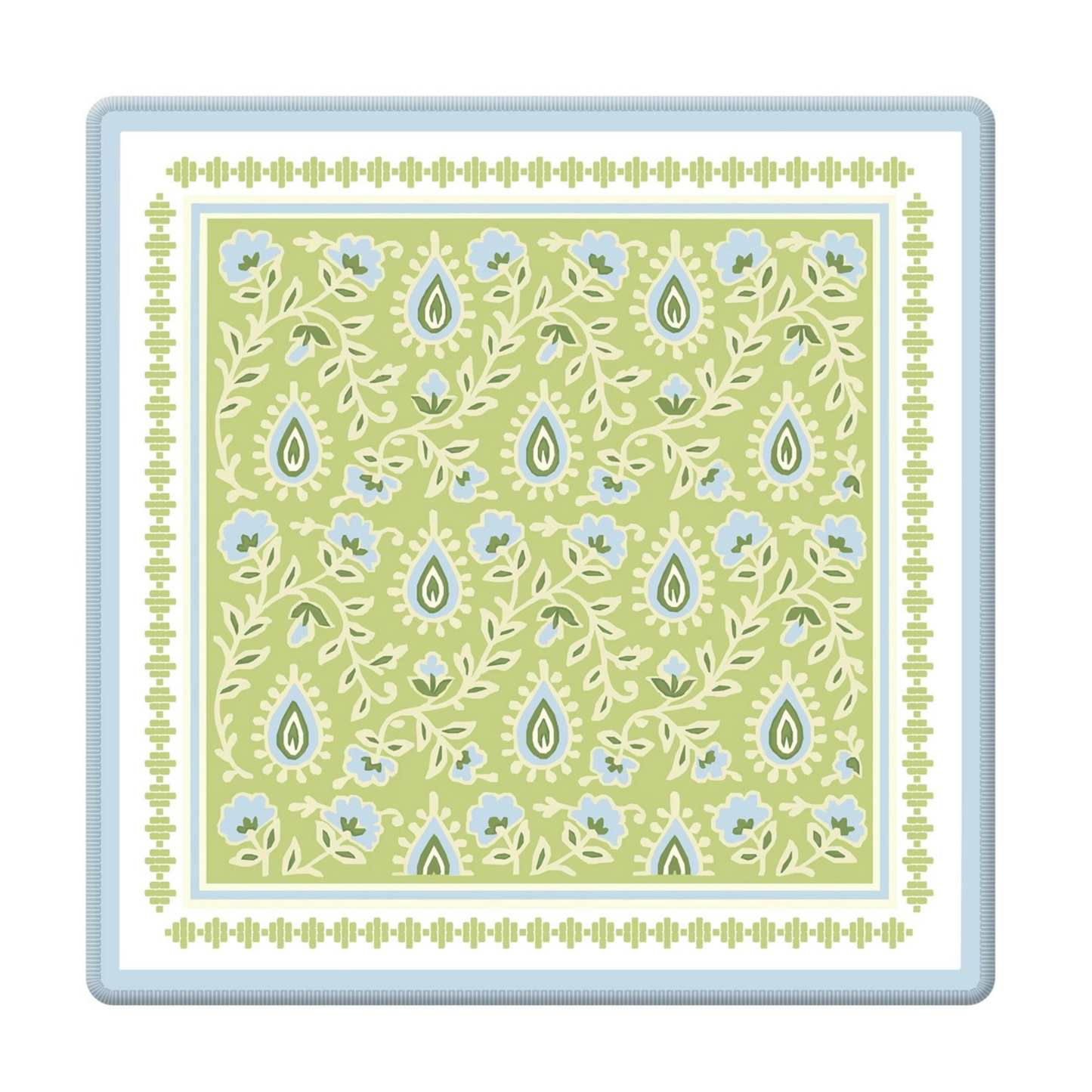 The Signature Paisley Mahjong Mat