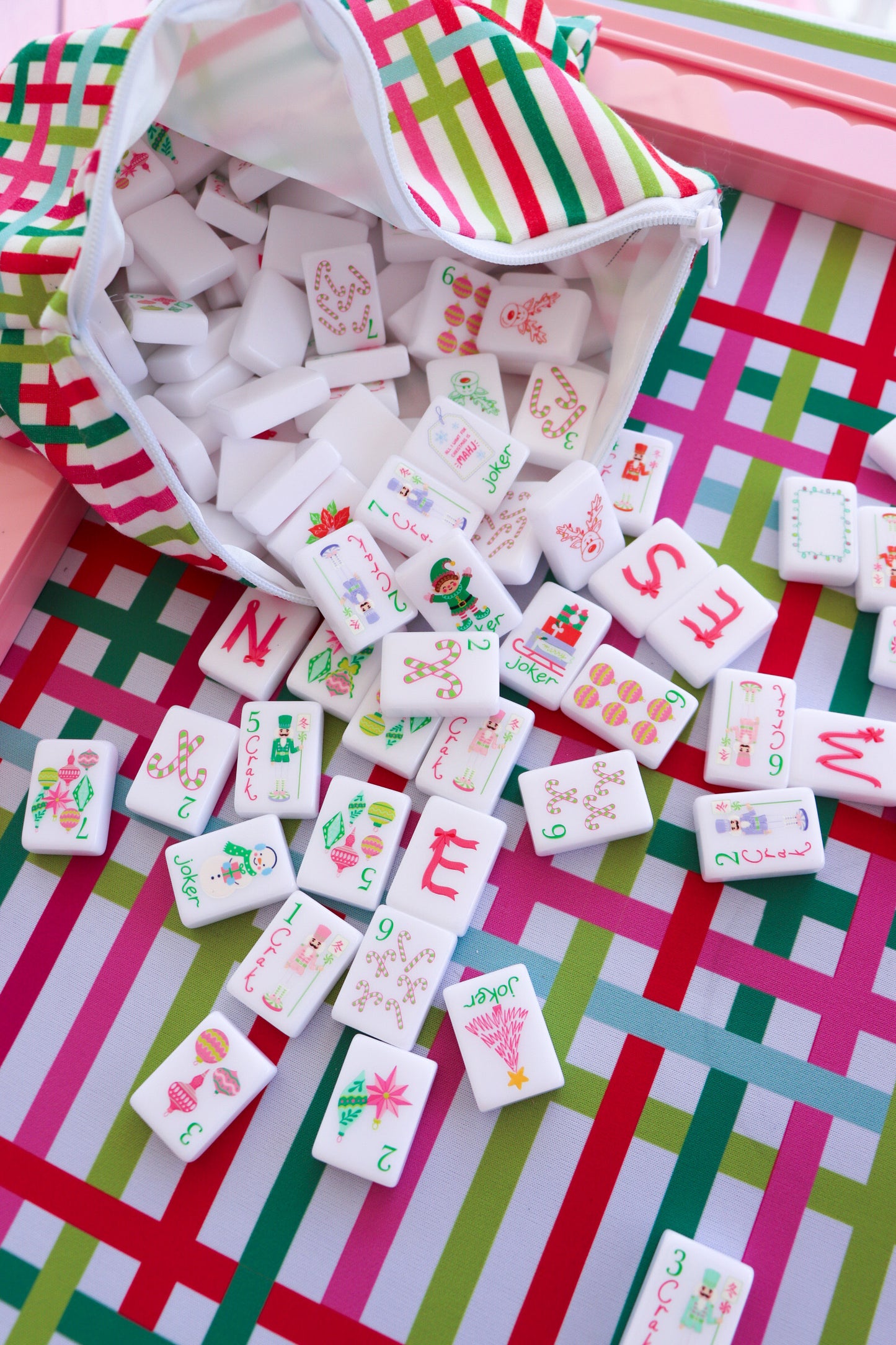 OCTOBER PRE-ORDER: Merry Mahj Tiles