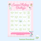 Summer Mahjong Challenge Card