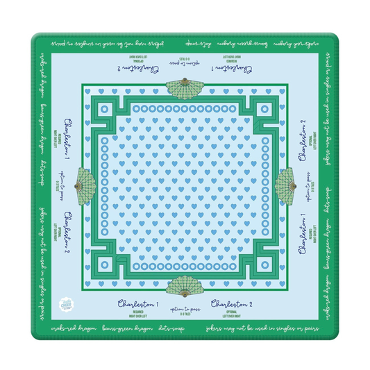 PRE-ORDER: The Stitched Hearts Mahjong Mat