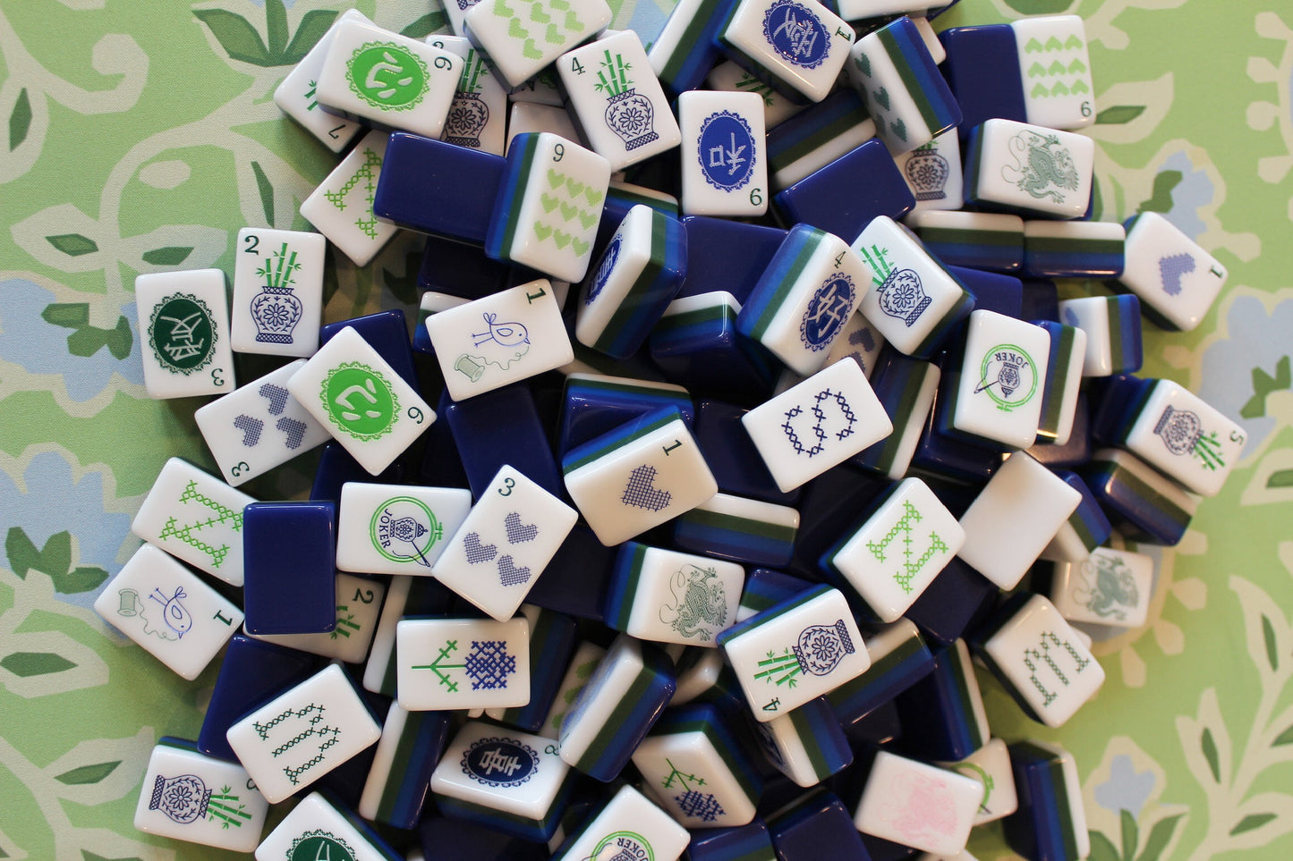 SEPTEMBER PRE-ORDER: The Cheerfully Stitched Mahjong Tiles
