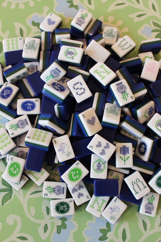 PRE-ORDER: The Cheerfully Stitched Mahjong Tiles