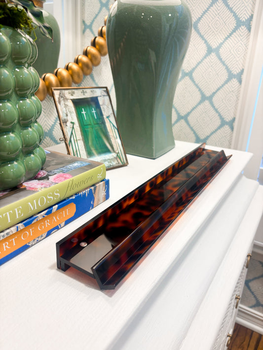 PRE-ORDER: Tortoise Shell Rack & Pusher Set (Set of 4)