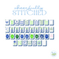 SEPTEMBER PRE-ORDER: The Cheerfully Stitched Mahjong Tiles