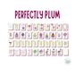 SEPTEMBER PRE-ORDER: Perfectly Plum Tiles