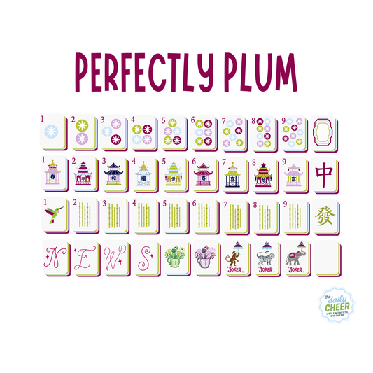 SEPTEMBER PRE-ORDER: Perfectly Plum Tiles