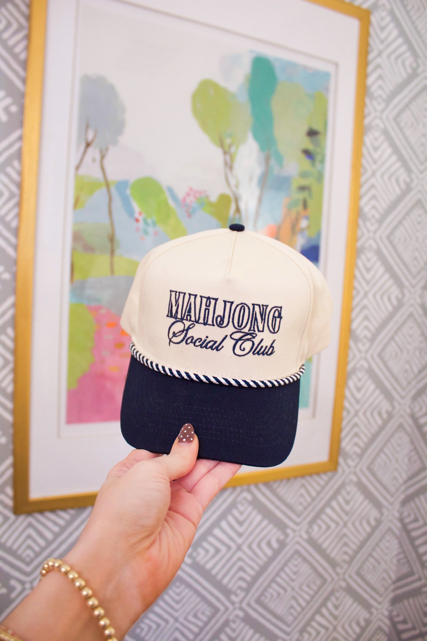 Mahjong Social Club Hat
