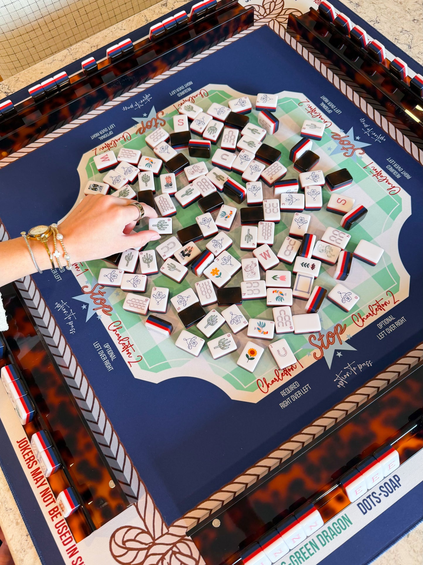 PRE-ORDER: The Lasso Lineup Mahjong Tiles