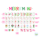 OCTOBER PRE-ORDER: Merry Mahj Tiles