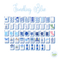 SEPTEMBER PRE-ORDER: Something Blue Tiles